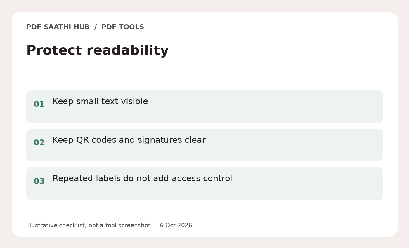 Protect readability