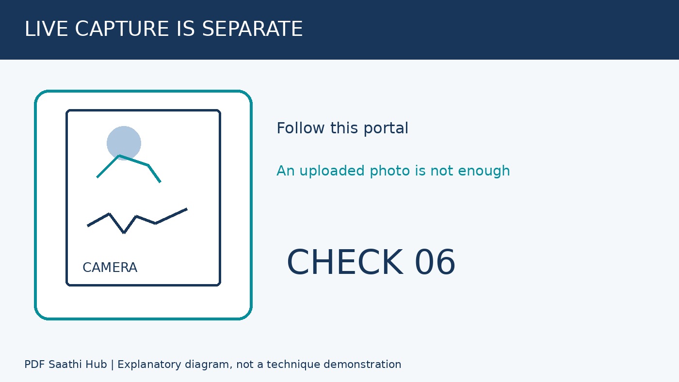 Live capture को अलग समझें explanatory diagram