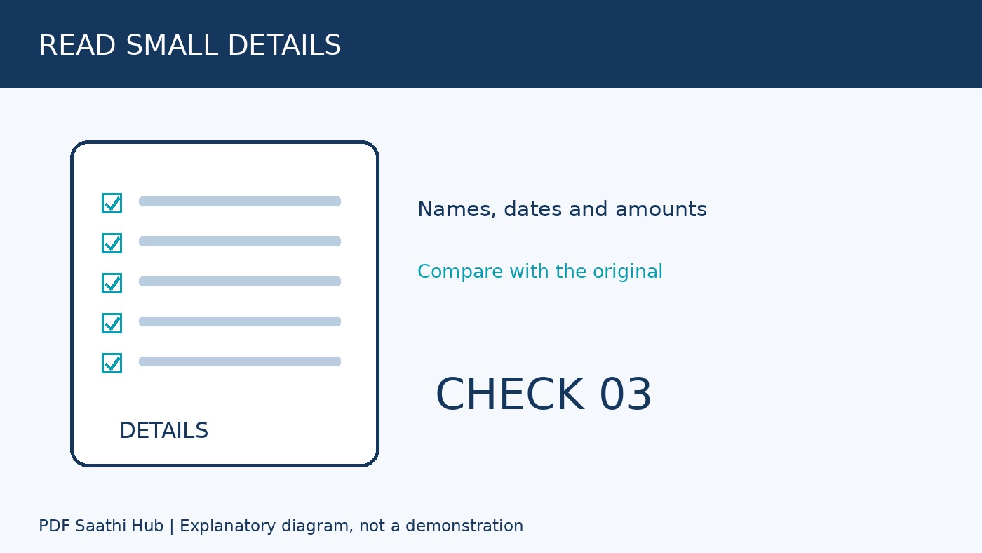 छोटे अक्षर और numbers पढ़ें explanatory diagram