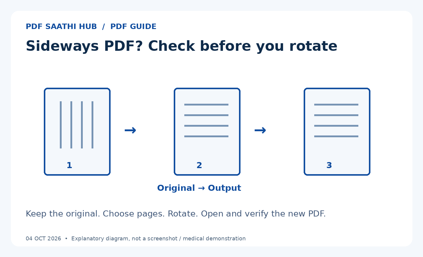 Sideways PDF? Check before you rotate
